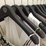Black Hanger with Silver Metal Hook